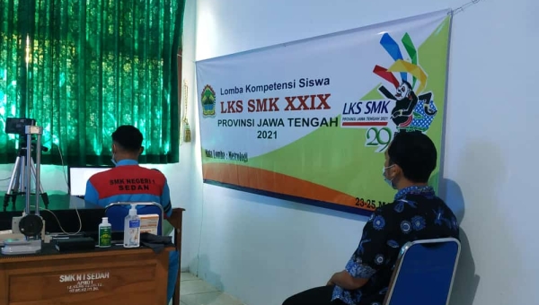 SMK N1 Sedan mewakili Rembang pada LKS Metrology Tingkat provinsi 